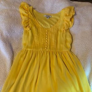 Forever 21 Yellow Sun Dress